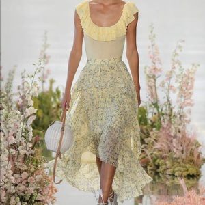 Ulla Johnson Set: Arlee Bodysuit & Marilyn Skirt